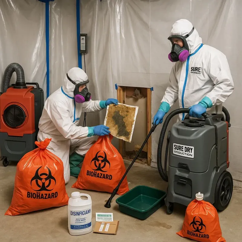 Contaminated Water Handling Protocols process in Stockton, MO